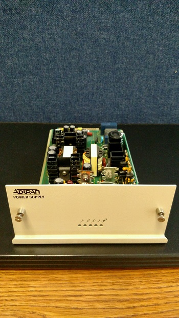 Adtran 1200048L1 DDPU2DB2AA Redundant AC Power Supply Module Shelf ...