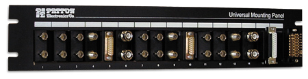 Patton 1001MP16 16-Slot Universal Mounting Panel