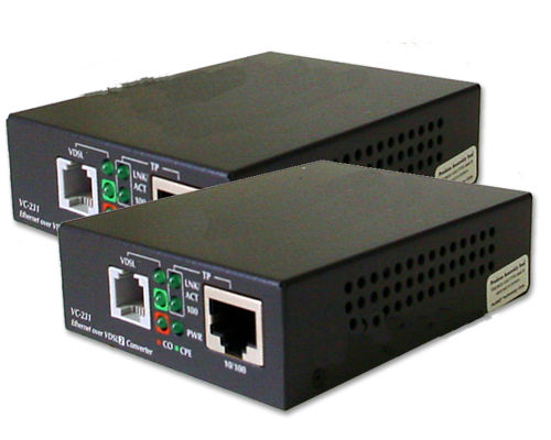 DATA CONNECT 2178HSEE High Speed VDSL2 Ethernet Extender - 2PK