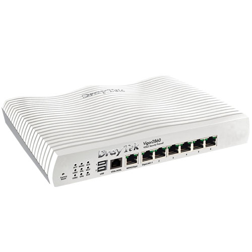 DrayTek Vigor 2860 Triple-WAN VDSL/ADSL2+ Broadband Router