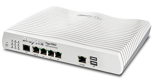 Draytek Vigor2862 VDSL/ADSL+GbE Dual-WAN VPN Router