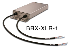 Positron BRX-XLR-1, Single pair ADSL2+ BRX-XLR-M module with primary protection enclosed in IP65 enclosure