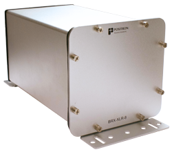 Positron BRX-XLR-8 - IP65 enclosure (BRX-XLR-8-C) includes 4 x BRX-XLR-M modules (total 8 amplified ADSL2+ pairs)