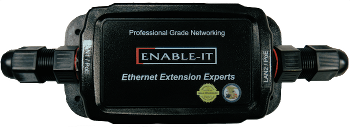 Enable-IT 324 Gigabit PoE Reducer 24V DC Inline Solution