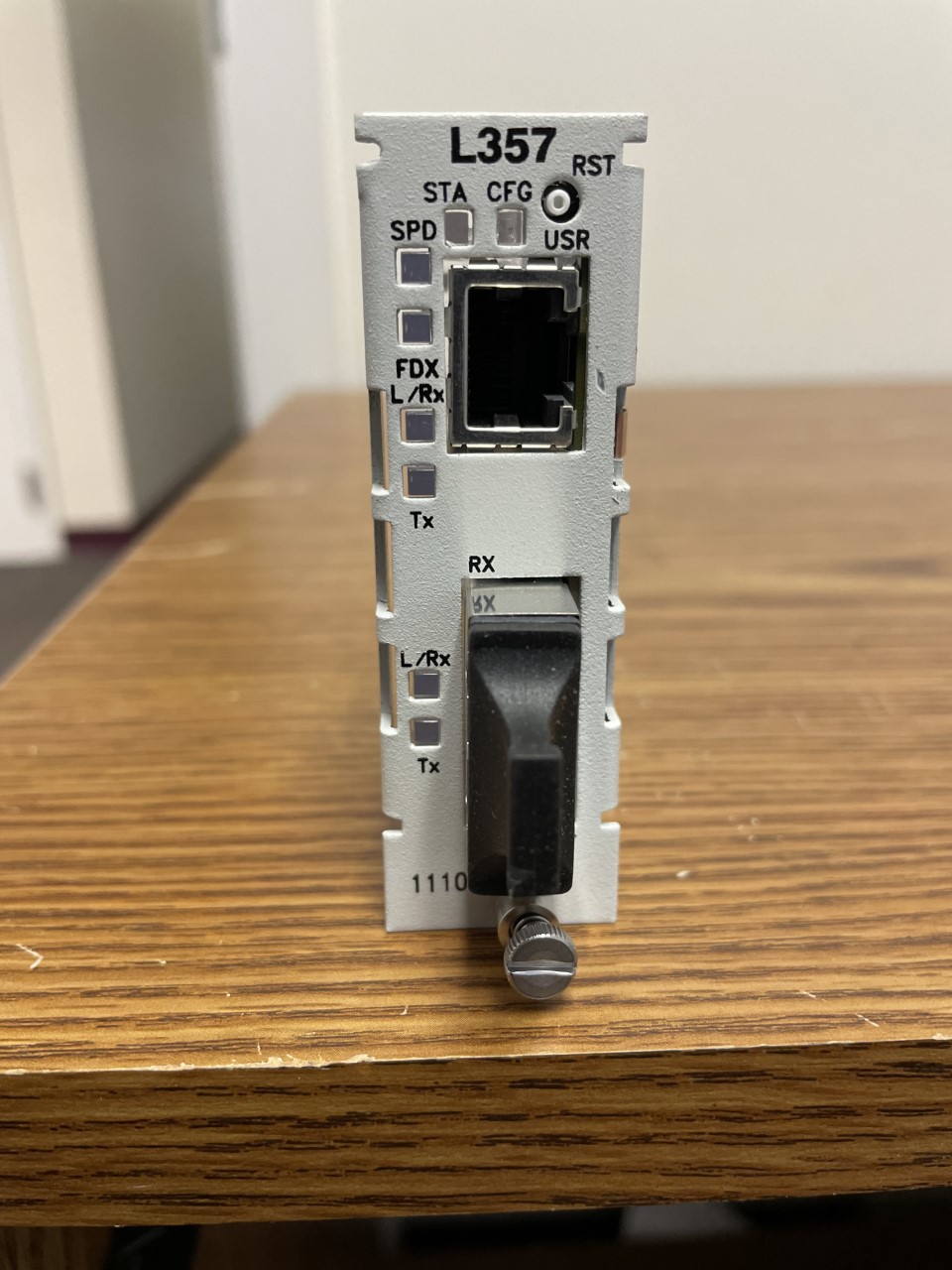 Canoga Perkins L357-1110 - 10/100/1000 Mbps UTP to 1000Base-X Ethernet Service Unit with Fixed Optics