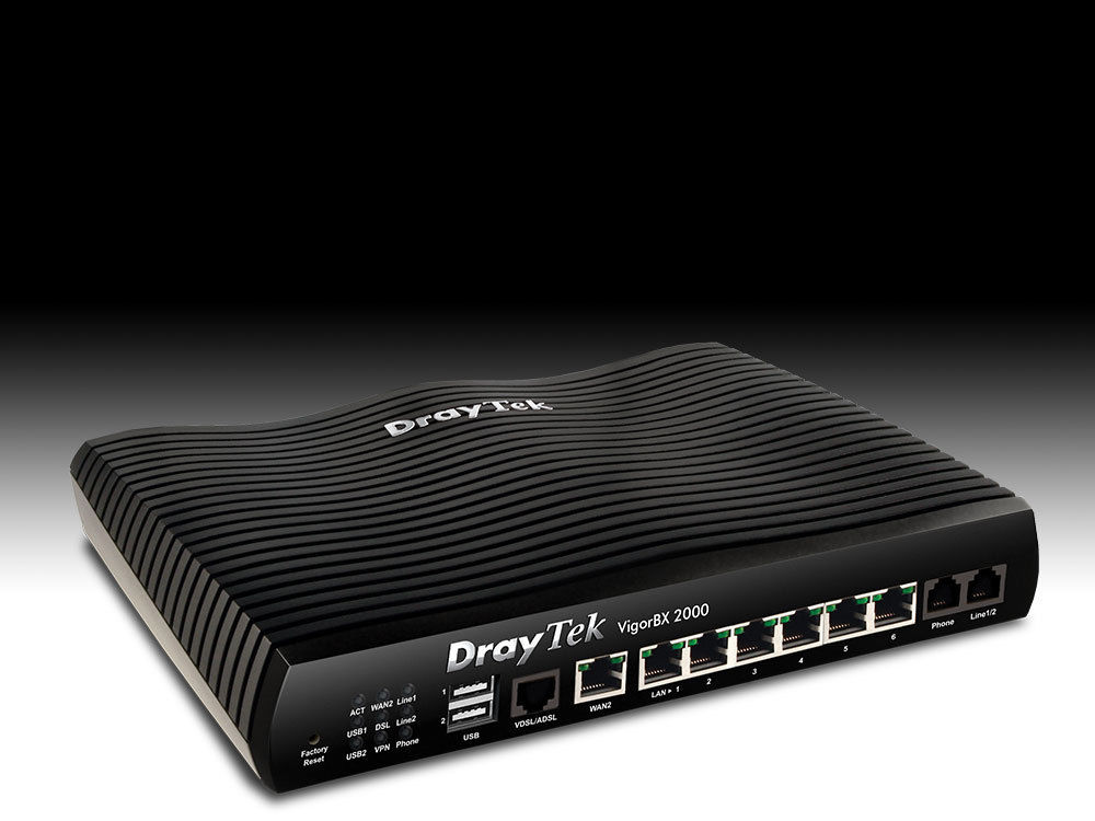 DrayTek VigorBX 2000 Dual WAN VoIP Router - 10Pack