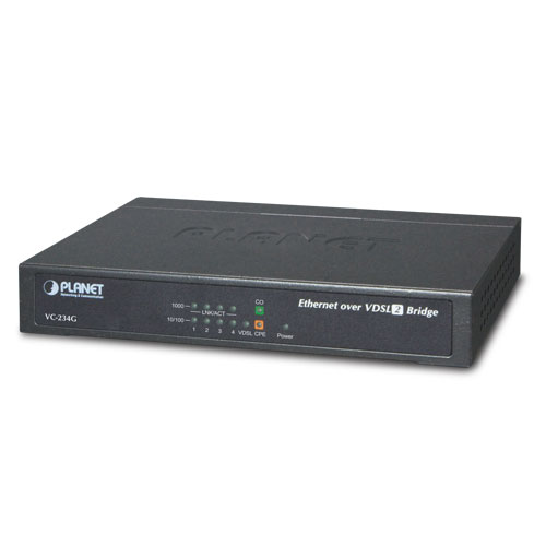 Planet VC-234G 4 Port Ethernet to VDSL2 Bridge Planet VC-234G 4 Port Ethernet to VDSL2 Bridge
