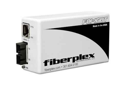 FiberPlex 1000 Base-T Ethernet FOI-1GBT