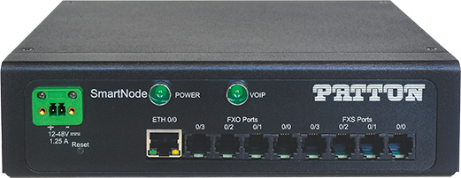 Patton SmartNode SN4140 EIndustrial & Military-Grade Rugged VoIP Gateway | 2, 4 or 8 Analog Ports