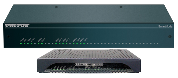 Patton SmartNode SN4150 Analog & BRI VoIP Gateway | 2 BRI/2 FXS-FXO or  4 BRI/4 FXS-FXO ports for up to 8 phone or fax calls