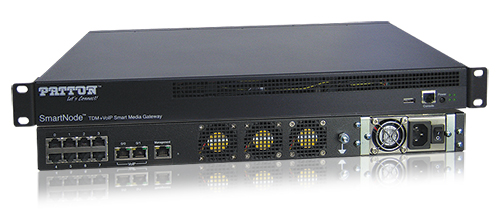 Patton SmartNode SN10100A/16E/R48 16 x T1/E1 Media Gateway